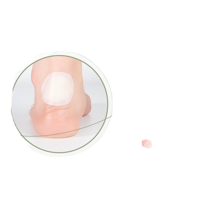 Picture of Heel Sticker Summer Invisible Gel Blisters Sticker Women's Anti-grinding Foot Heel Transparent Heel Sticker Shoe Sticker Repair Sticker