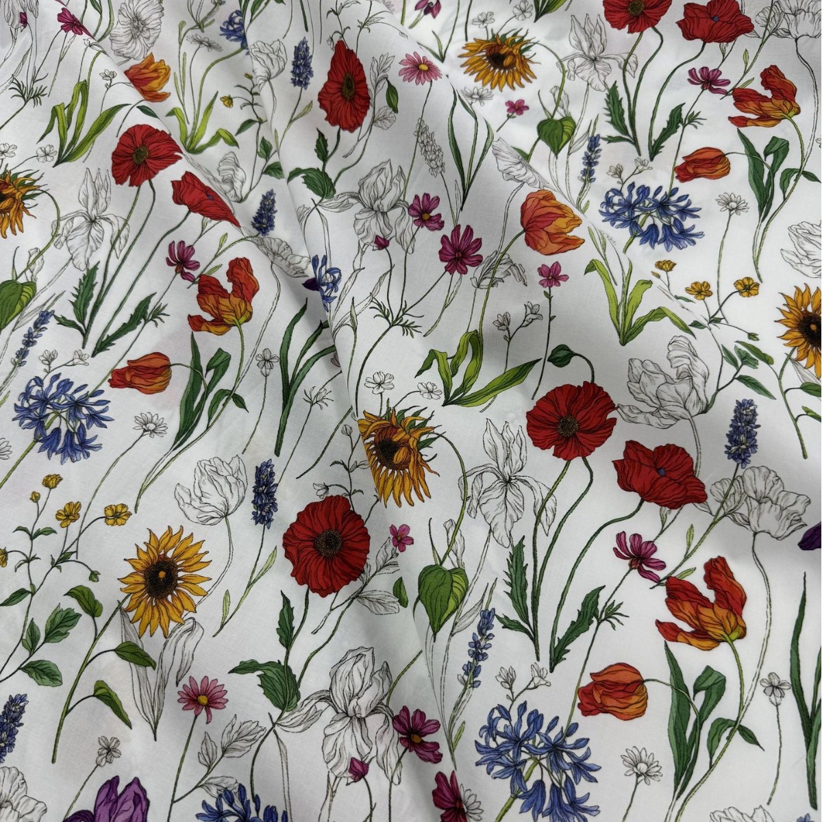 Picture of Liberty tana Cotton Meadow Muse (Meadow Muse) Flower Type Cotton 100 High Density