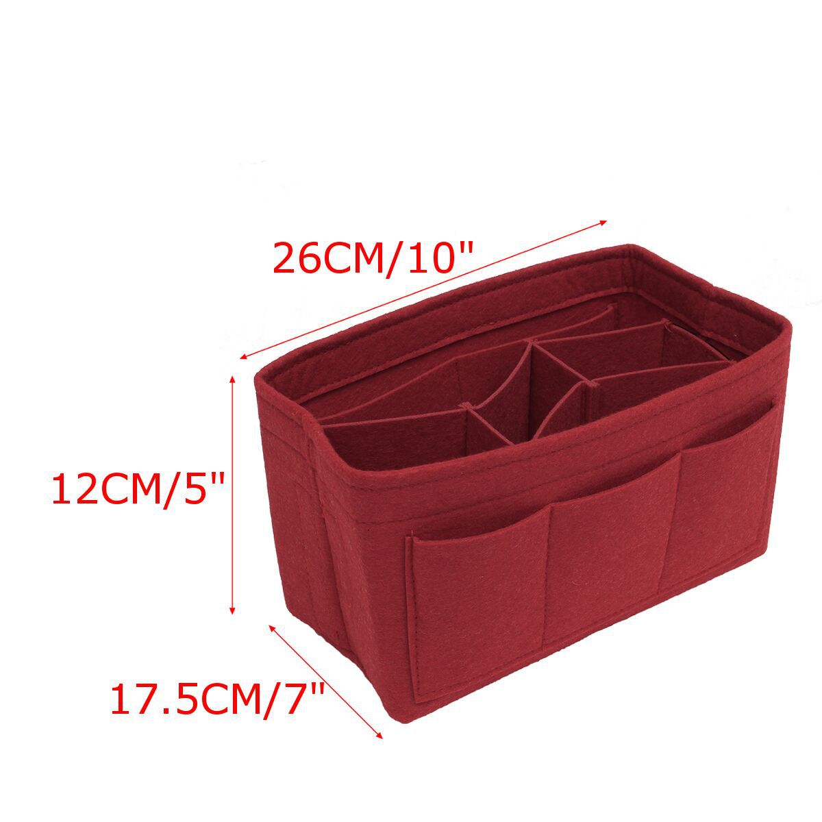 Wholesale Cross-border Hot Felt Cosmetic Bag Multifunctional Felt Storage Bag Cosmetic Storage Bag