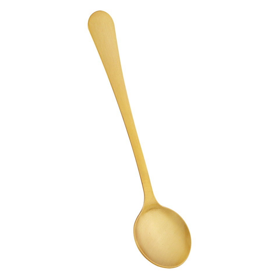 Brass Bowl Spoon three-piece set convenient tableware household decoration Chinese restaurant decoration tableware suit crafts