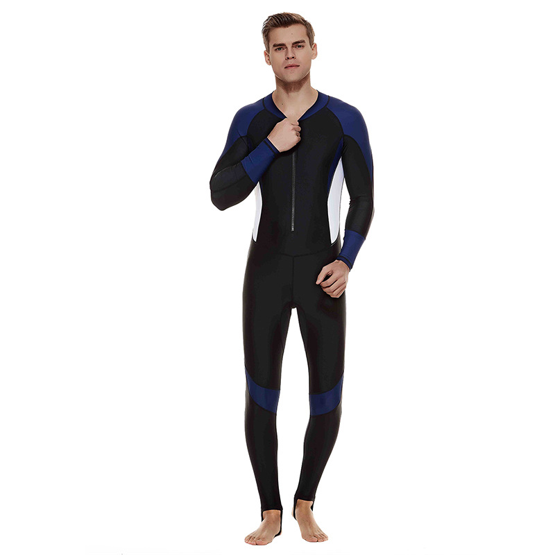 Picture of Shabart Men's Thin Material One-Piece Swimsuit Sunscreen Suit Jellyfish Suit Diving Suit Men's Snorkeling Equipment