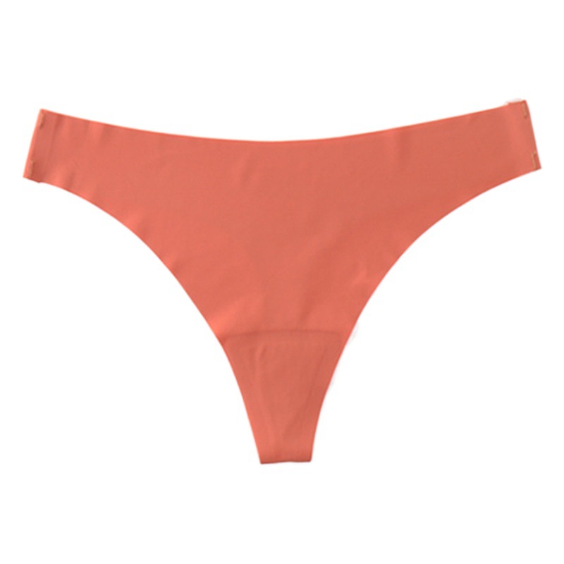 Cross-border ladies thong seamless cotton crotch underwear fitness sexy temptation girls low waist underwear manufacturers