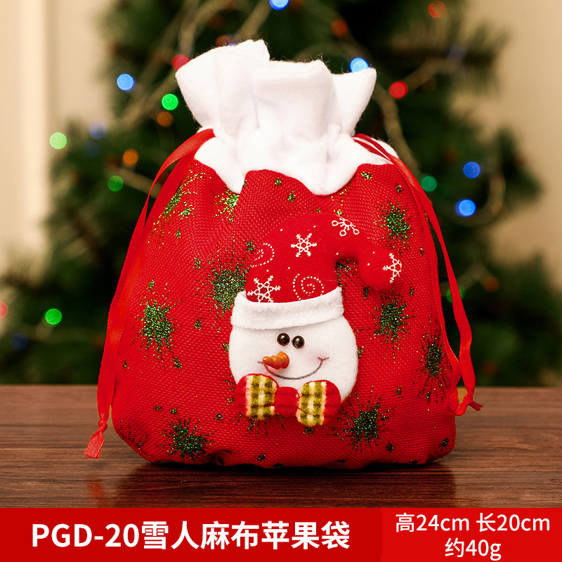 Picture of Christmas Gift Apple Bag Handbag Adult Children Children Christmas Gift Decoration High-end Gift Bag