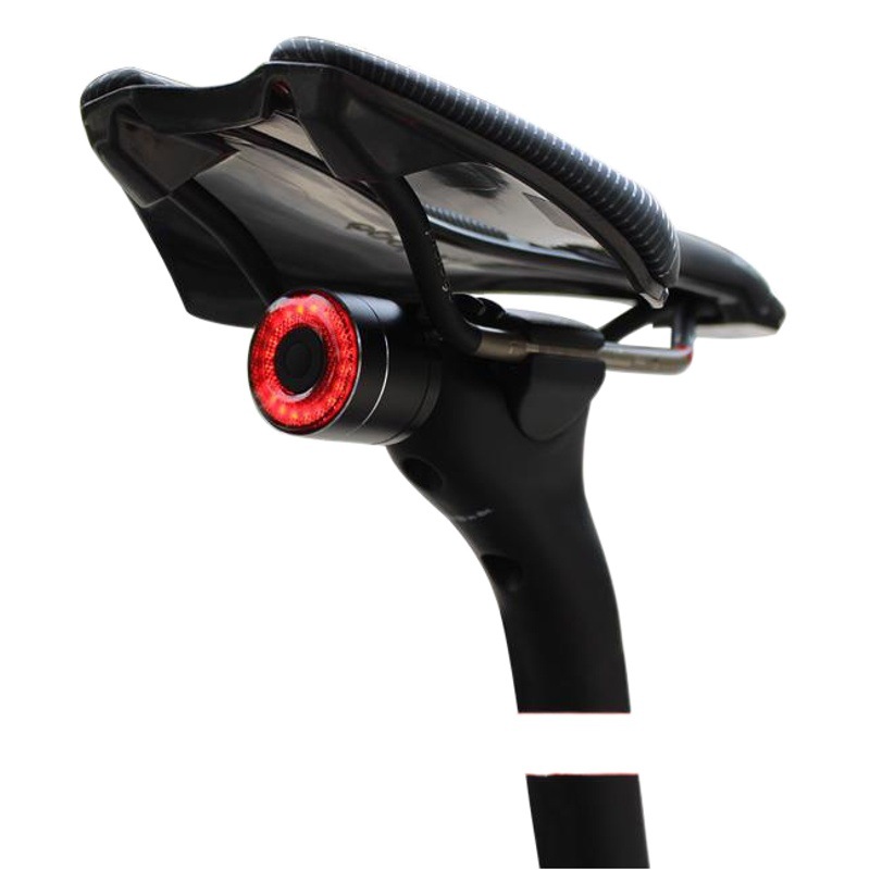 Antusi Q3 Bicycle Intelligent Brake Tail Light with Sensor and Dual Bracket Tail Light with Intelligent Brake Sensor