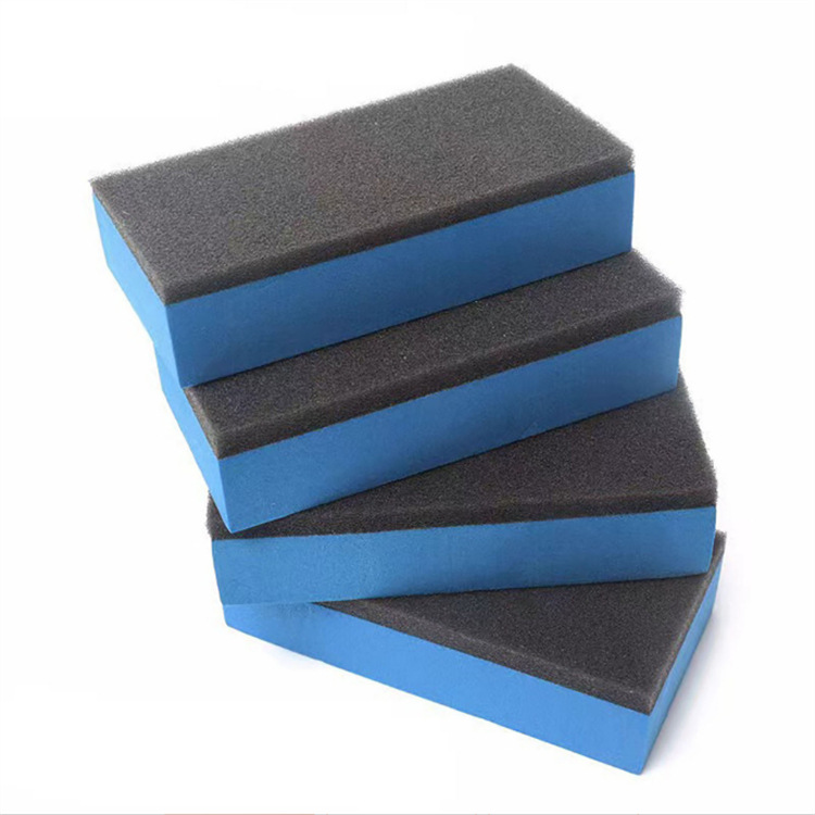 Wholesale Eva Composite Hook and Loop Cloth Wiper Black Velcro Composite Eva Sponge Board Wiper Eva Composite Sponge Wiper