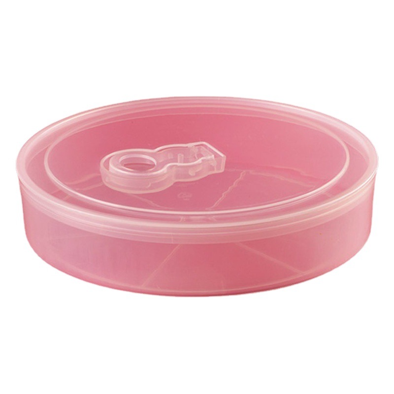 Spot large quantity price excellent plastic big round box whole Pu'er tea PP packaging box microwave oven box