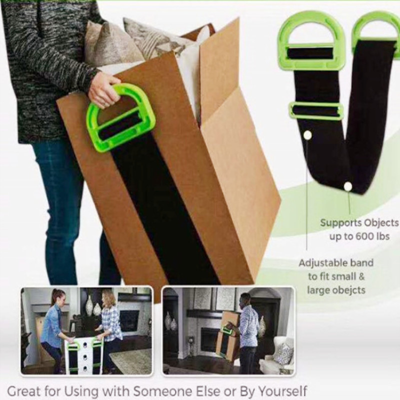 Moving Belt, Satchel, Single Person, Labor-Saving, Heavy Object Moving Rope, Moving Belt, High-Efficiency and Powerful Luggage