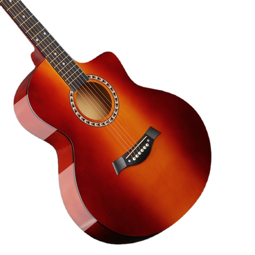 Guitar wholesale 41 inch large number of in stock gradient acoustic acoustic guitar beginners practice piano jita