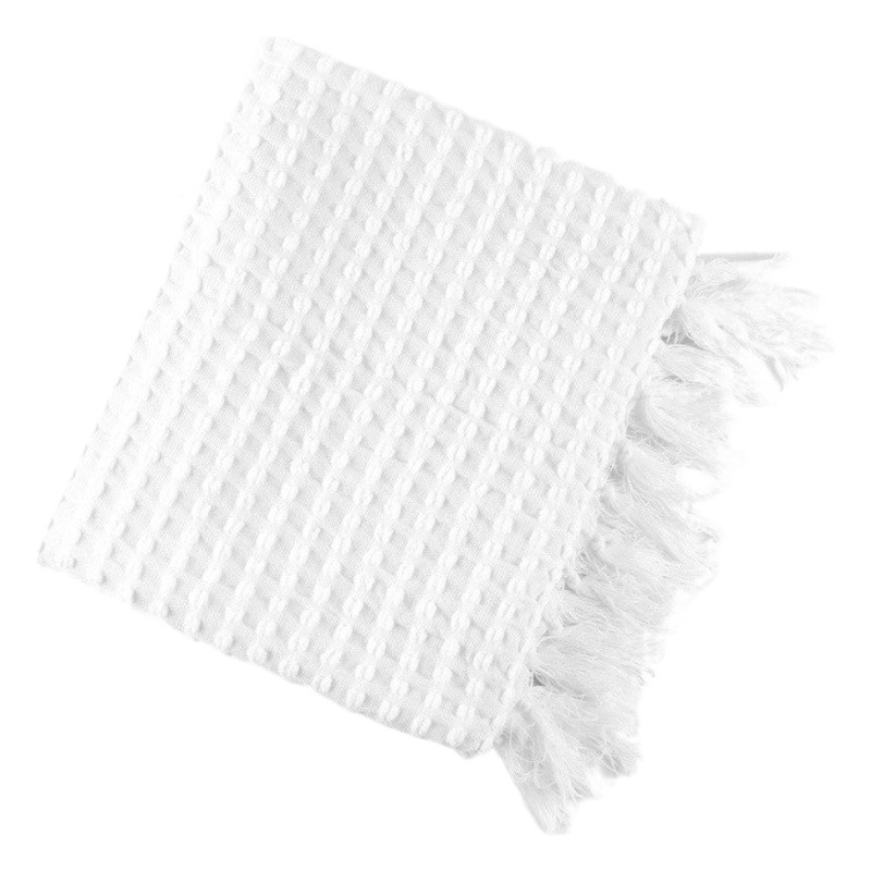 Nordic Tassel Knitted Blanket Wool Blanket Office Air Conditioning Lunch Break Blanket Shawl Cover Blanket Sofa Leisure Blanket Small Blanket