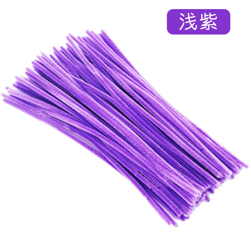Picture of Children's puzzle twist bar environmental protection color wool wool root plush DIY kindergarten handmade beautiful Labor materials