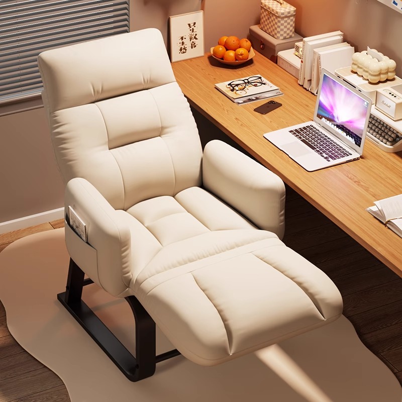 Computer Chair Home Backrest Chair Comfortable Sedentary Dormitory College Students' Lunch Break Chair Office Reclining Lazy Sofa Chair