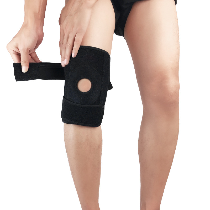 Picture of Cross-border Sports kneecap cover compression winding spring leggings outdoor basketball mountaineering fitness kneecap protective gear can be used for hair generation