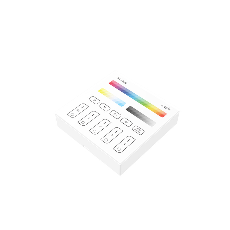 Picture of Touch 86 Panel Bluetooth 2.4g Grouping Rgb Monochrome Lighting Controller Led Wireless Smart Control Intelligent Light Control