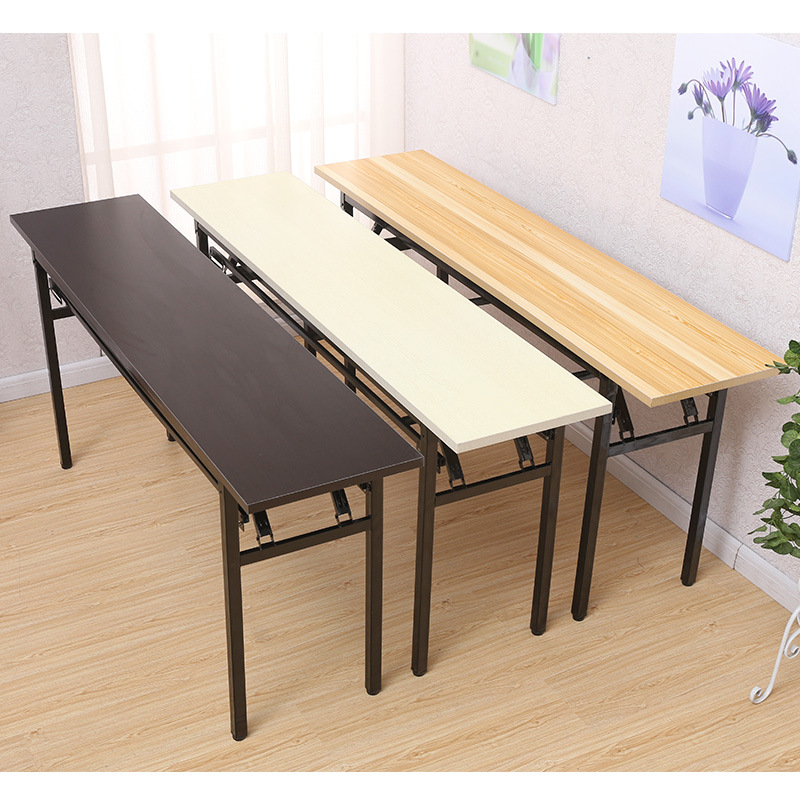 Long Folding Table Dining Table Computer Table Long Table Simple Writing Table Training Desk Conference Exhibition Table Wholesale