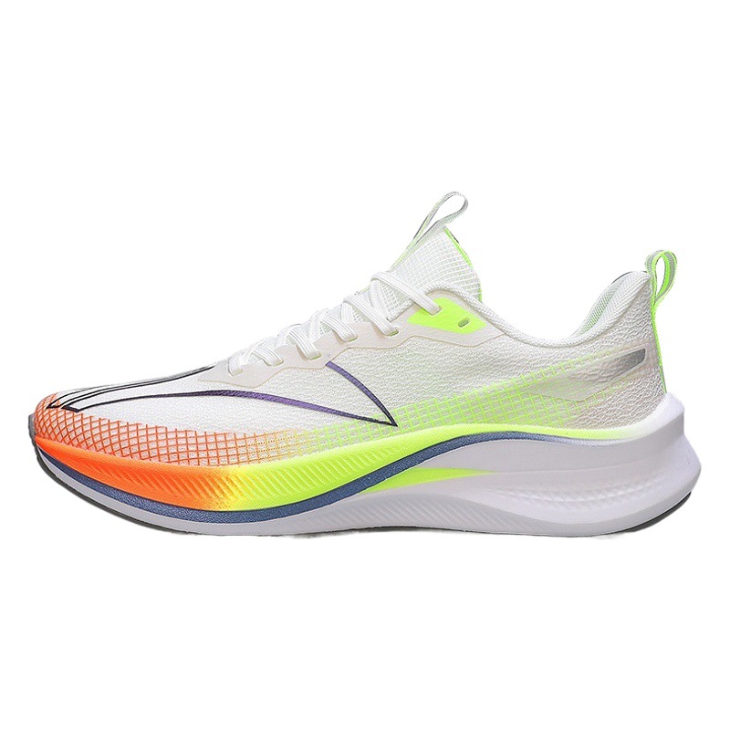 Summer Running Shoes for Men, Carbon Plate Shock-Absorbing Small Size Sports Shoes, Breathable Couple Leisure Travel Professional Ultra-Light Running Shoes