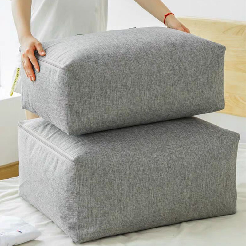 Picture of Cross-border quilt bag quilt storage bag large capacity finishing bag strong and durable clothing luggage bag moving bag