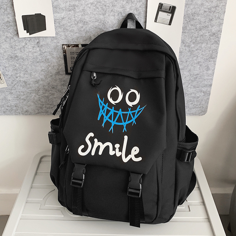 Picture of Schoolbags for Men, College Students, Fashionable Letter Backpacks, Primary School Students, Junior High School Students, High School Students, Wholesale High-Quality Girls