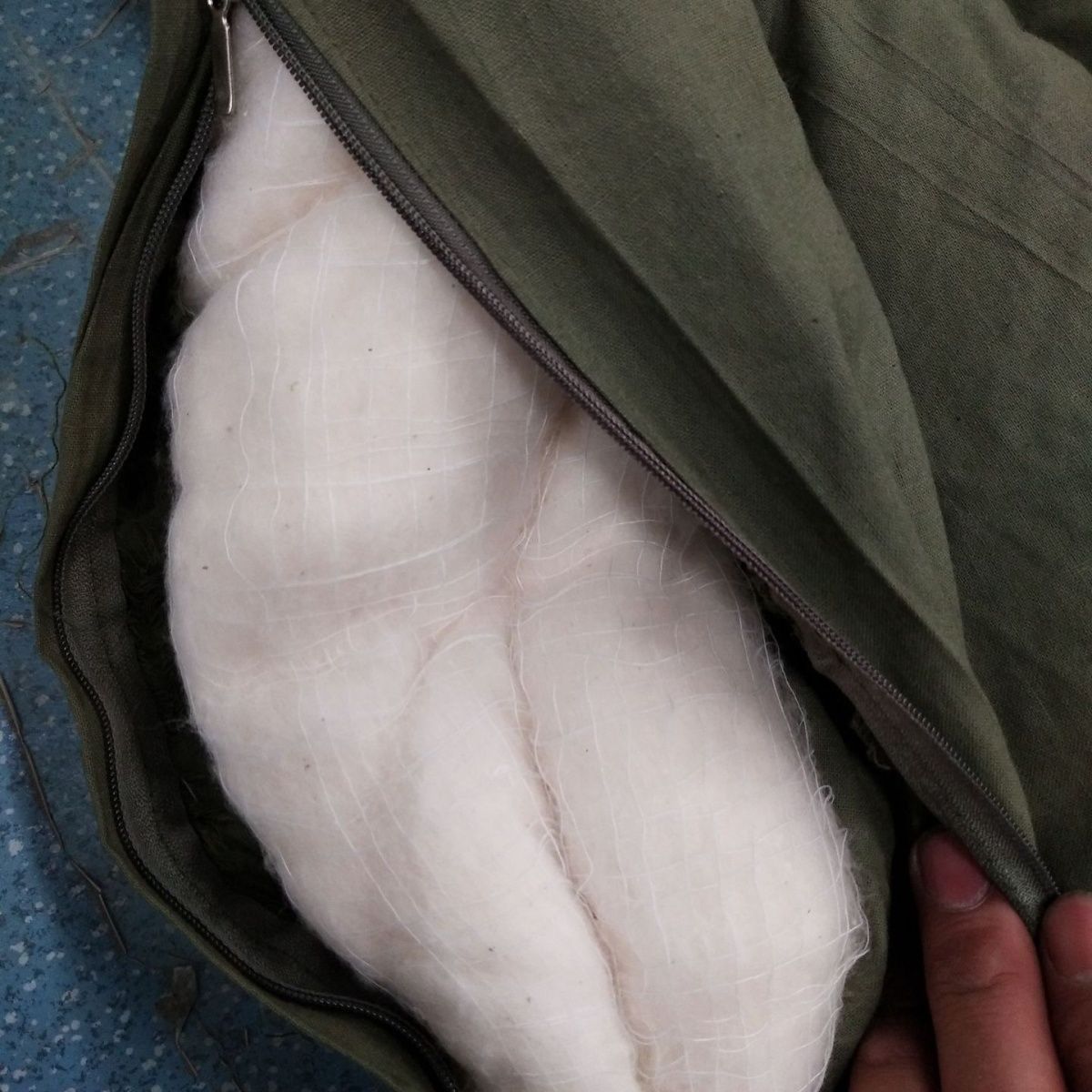 Picture of Big Sale Cotton Quilt Warm Thickeneded Quilt Military Green Military Training Quilt Student Dormitory Labor Protection Dormitory Single
