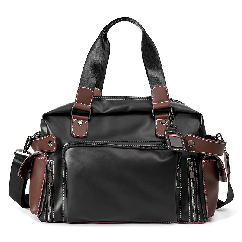 Picture of Spot wholesale high quality handbag light Business Men's portable briefcase leisure travel file computer satchel