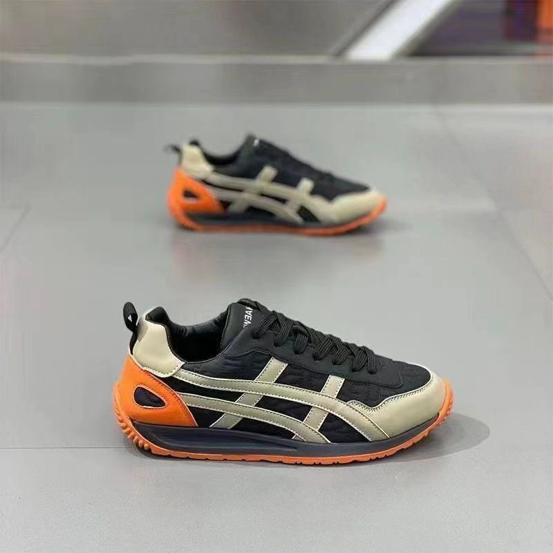 Casual Men's Shoes Cross-Border Autumn Student Outdoor Running Sports Shoes Color-Blocking Lightweight Comfortable Breathable Forrest Gump Shoes for Men
