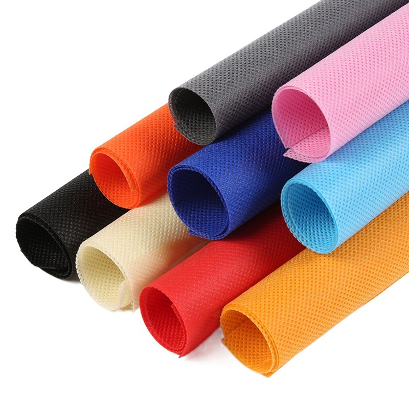 Colorful Pp Spunbond Non-Woven Fabric Shopping Bag Storage Bag Edging Strip Made of 70G/80G Polypropylene Fabric for Home Textiles