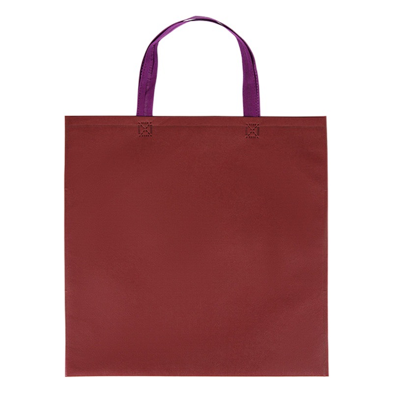 Non-Woven Tote Bag Printed Shopping Bag Packaging Eco-Friendly Bag Advertising Printing Briefcase Storage Bag Eco-Friendly Material