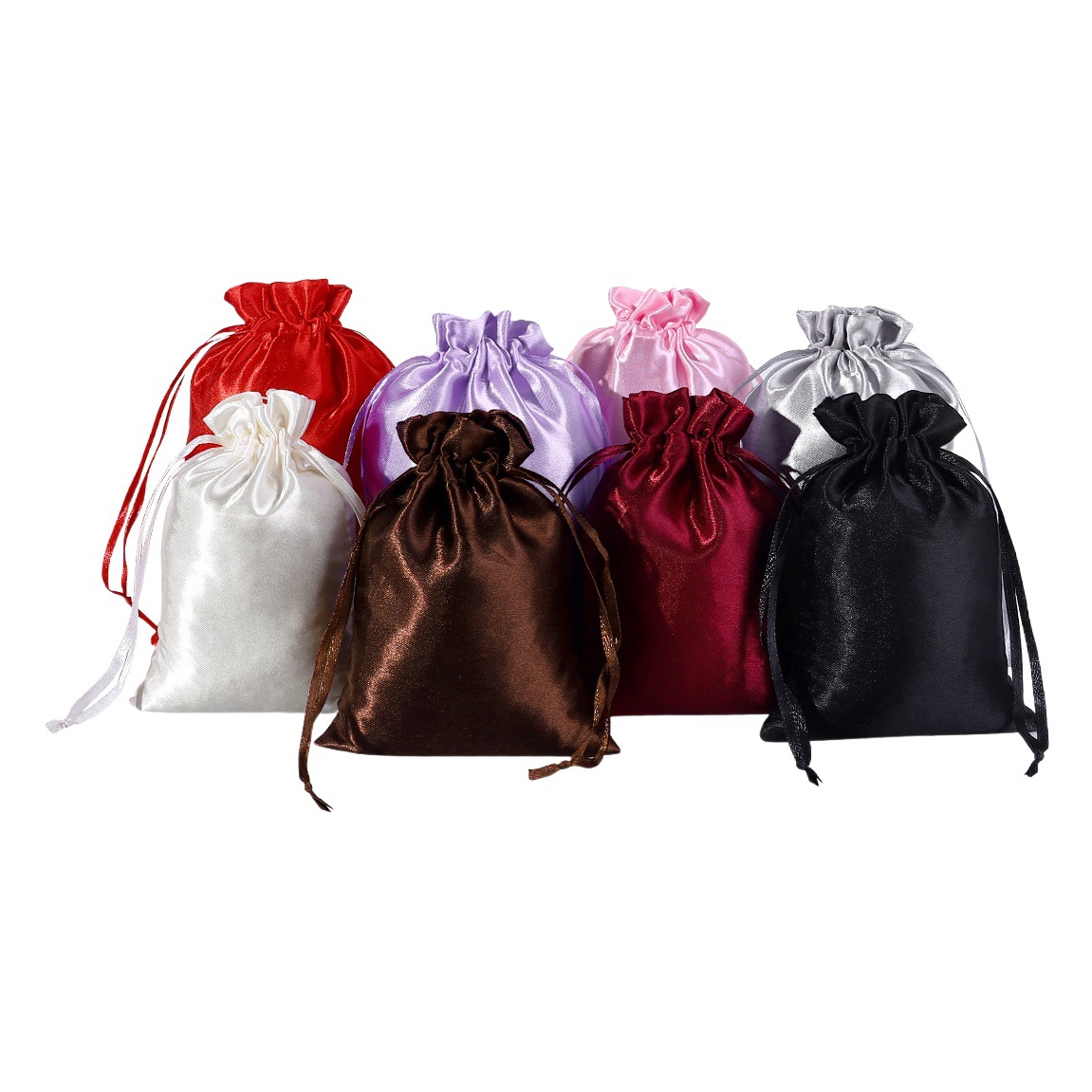 Satin cloth bag silk imitation silk mini bag bag jewelry wig packaging bag satin cloth bag