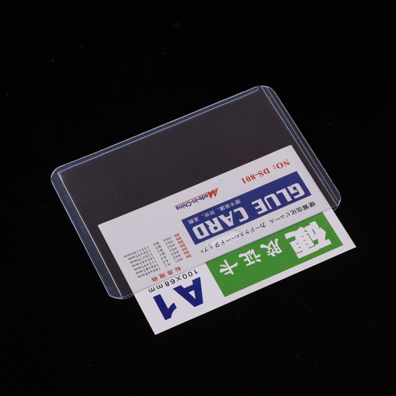 Picture of Factory wholesale A3/A4/A5pvc hard rubber cover business license protective cover double-sided transparent hard rubber cover
