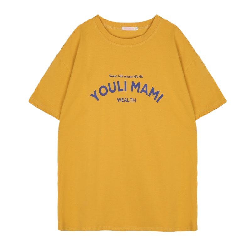 Picture of Maternity Wear T-Shirt Nursing Clothes Outing Summer Tops Loose Large Size Summer Nursing Clothes Nursing Clothes Bottoming Shirt T-Shirt
