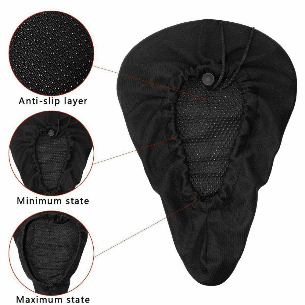 Bicycle Seat Cushion Cover Cycling Equipment Bicycle Accessories Mountain Bike Seat Cover Cycling 3D Seat Cushion Cover