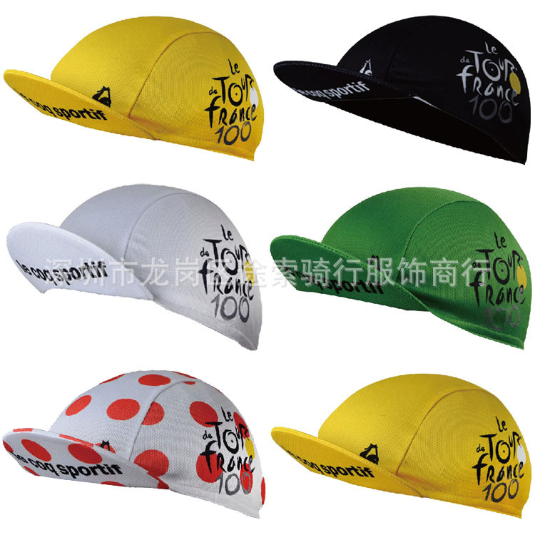 Tour de France cycling small cloth cap outdoor sports cycling sweat-absorbent breathable hat running marathon soft cap