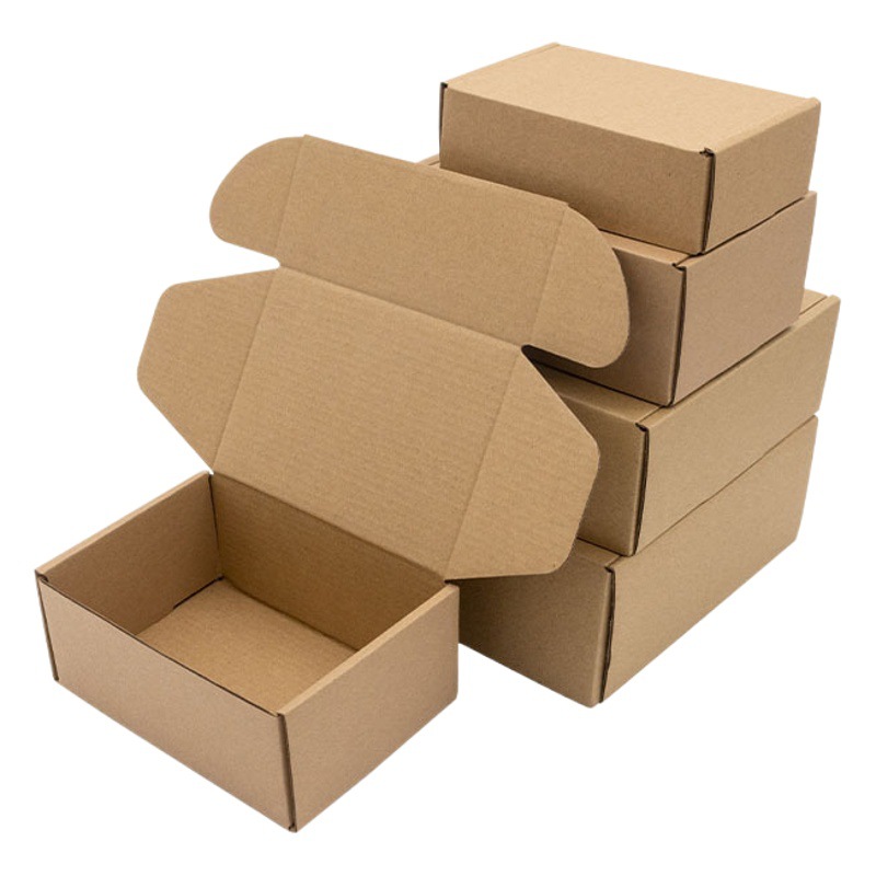 Aircraft box in stock wholesale three-layer extra hard aircraft Box clothing e-commerce express packaging carton aircraft box