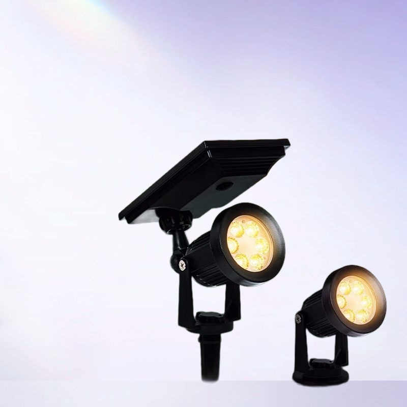 Solar Spotlights, Lawn Spotlights, Courtyard Lights, Garden Ground Lights, Tree Lights, Led Lights, Lighting, Waterproof and Durable