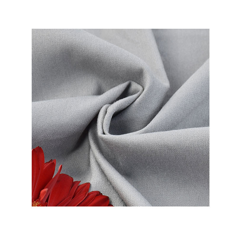 High Elastic Satin 95% Cotton Spandex Weft Elastic Twill Workwear Fashion Children's Skirt Suit Fabric