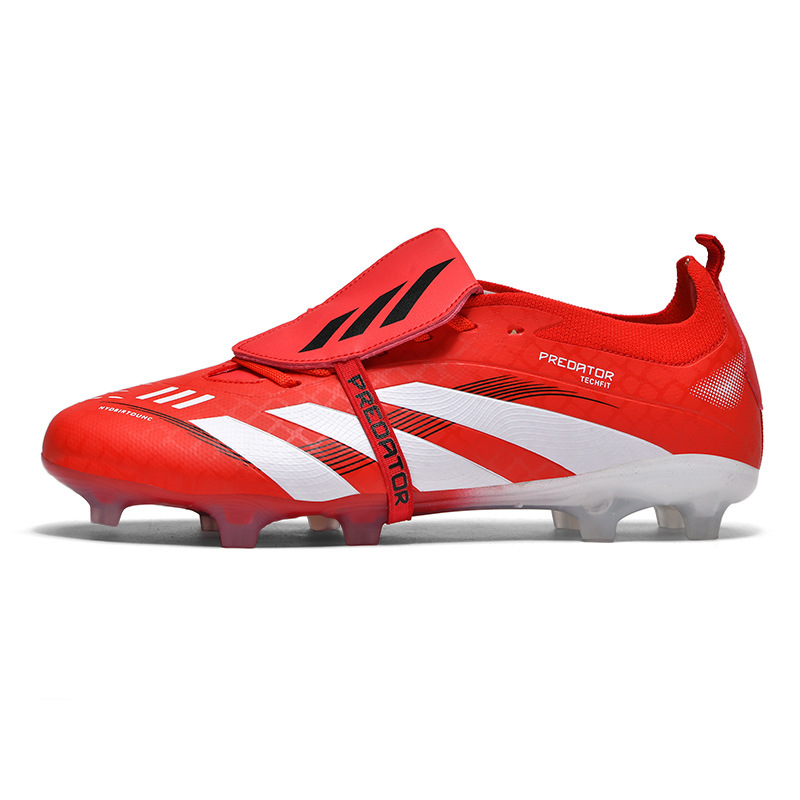 2025Football Shoes football shoes new grass game long broken nails graffiti youth wholesale cross-border