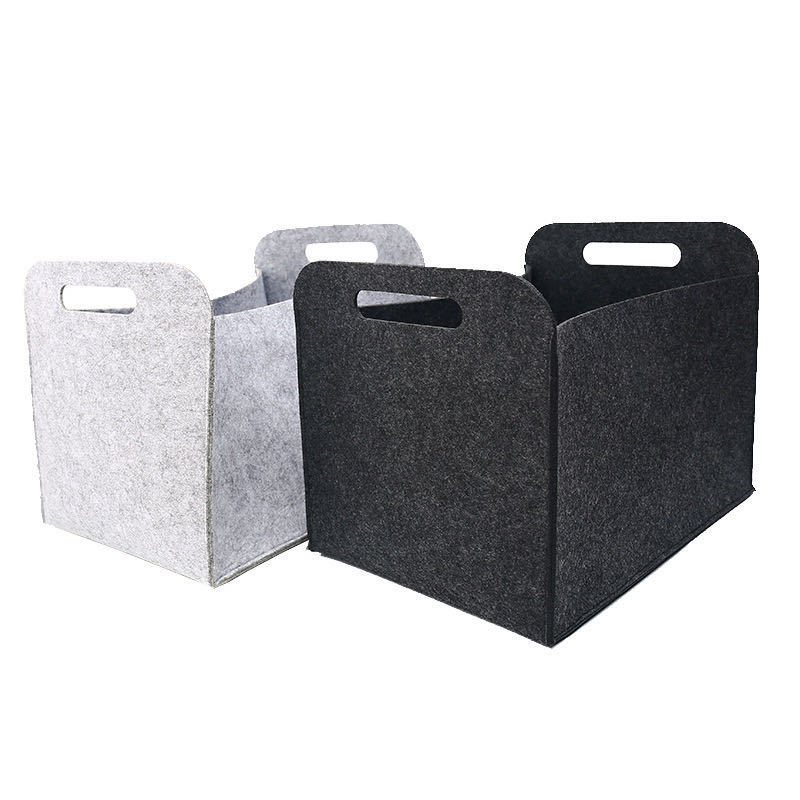 Felt storage basket storage basket household children's toy storage box car storage storage box