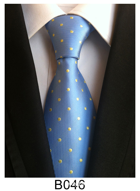 Picture of Manufacturers wholesale tie polyester jacquard tie men's casual formal wear professional business tie in stock supply
