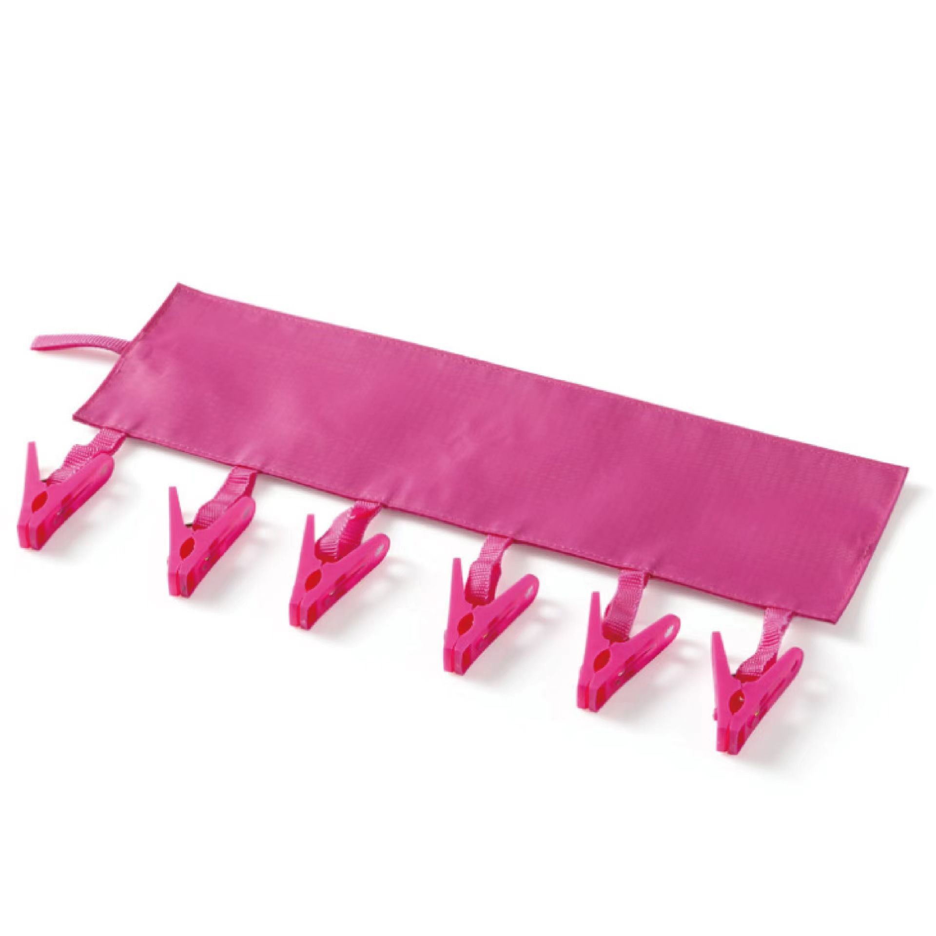 Picture of Creative Portable Fabric Clothes Hanger for Business Travel Foldable Clothes Hanger Bathroom Foldable Hanger Clothes Holder