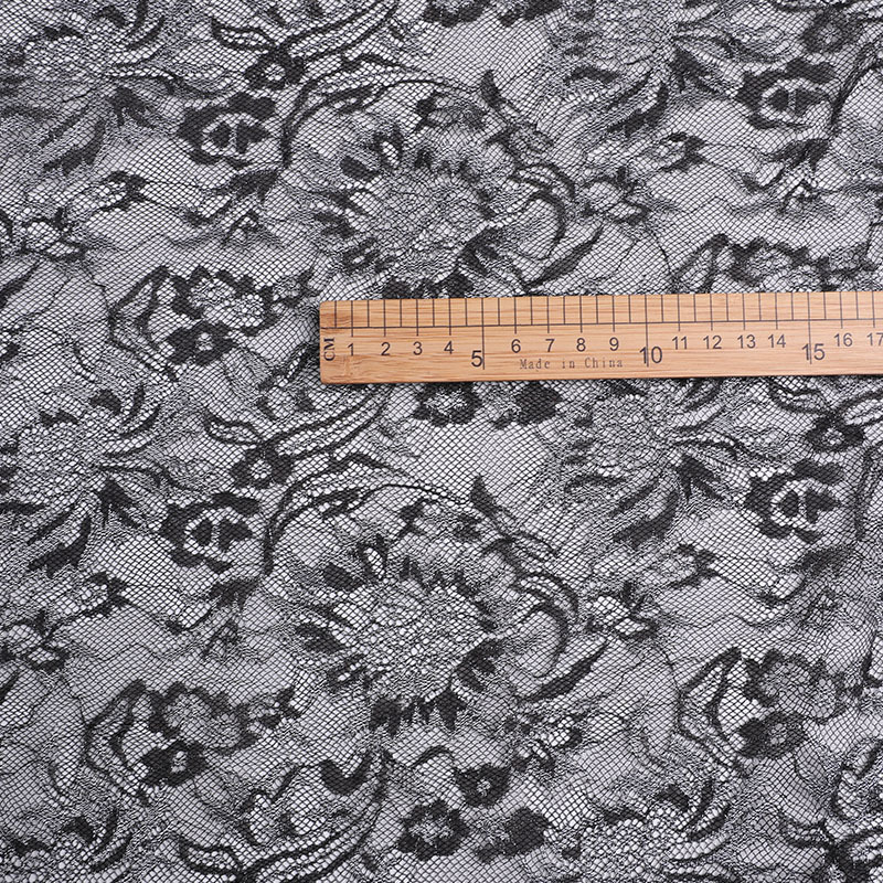 Picture of Summer polyester ultra-thin yarn silver thread screen window mesh fabric classic table cloth silver silk children's skirt mesh wholesale