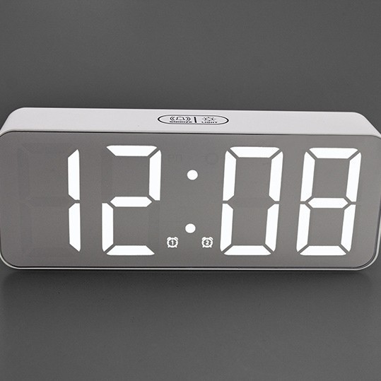 Picture of Amazon Cross-Border Children, Students and Elderly Alarm Clock Bedroom Study Mirror Led Digital Display Multi-Function Alarm Clock