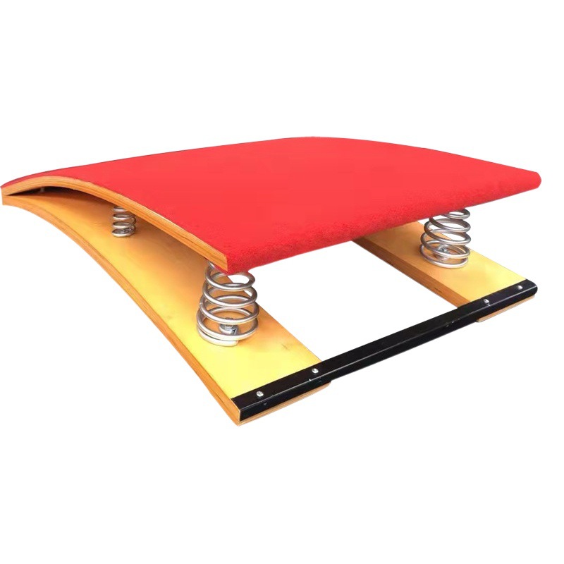 Outdoor Children Adult Thickened Spring Springboard Gymnastics Physical Training S-shaped Springboard Track and Field Competition Pedal