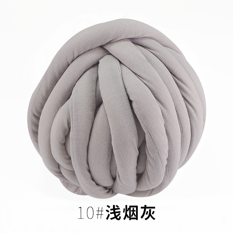 Picture of Heart-filling cotton warm velvet cotton Iceland wool DIY hand-woven hook blanket carpet cover blanket dog kennel cat nest cushion basket basket bag