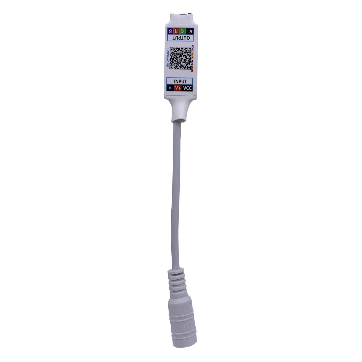 USB5V Bluetooth RGB controller LED light with 24 key infrared controller 5V mobile phone APP controller