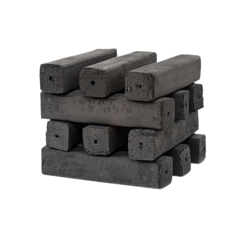 Picture of Barbecue Carbon Household Smokeless Charcoal Fire Heating Bamboo Charcoal Barbecue Shop Special Machine-made Charcoal Flammable Burning Resistant Environmentally Friendly Charcoal