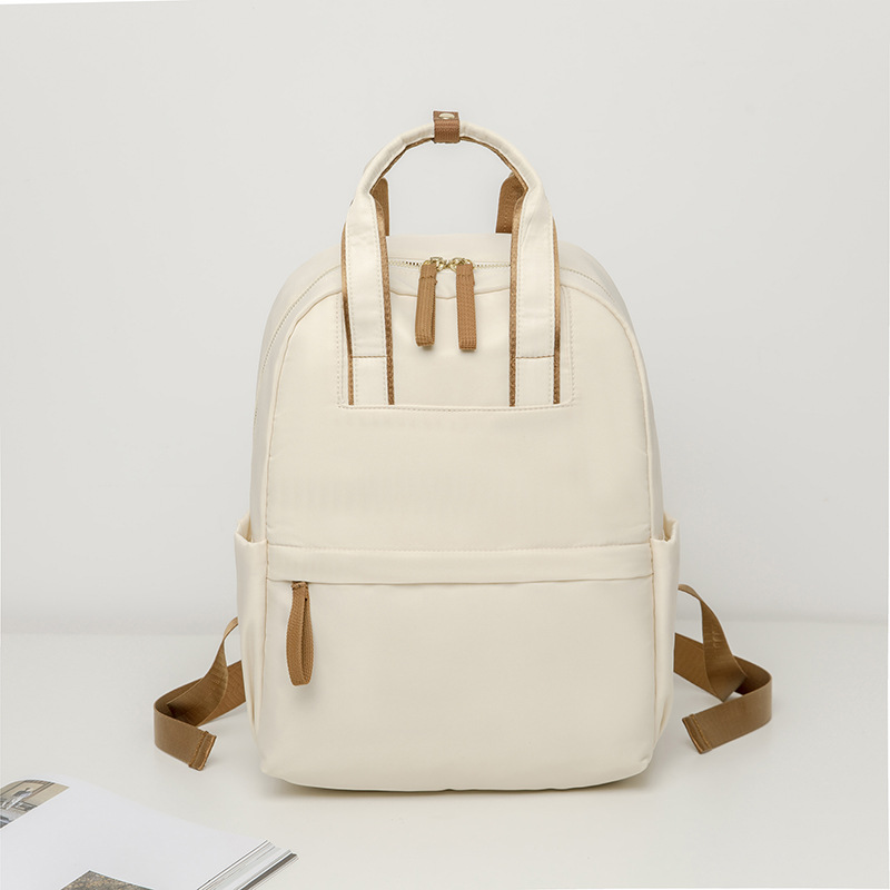 Women's Simple Backpack Bag Bag Backpack Computer Bag Casual Portable Travel Bag Female Middle School Student School Bag