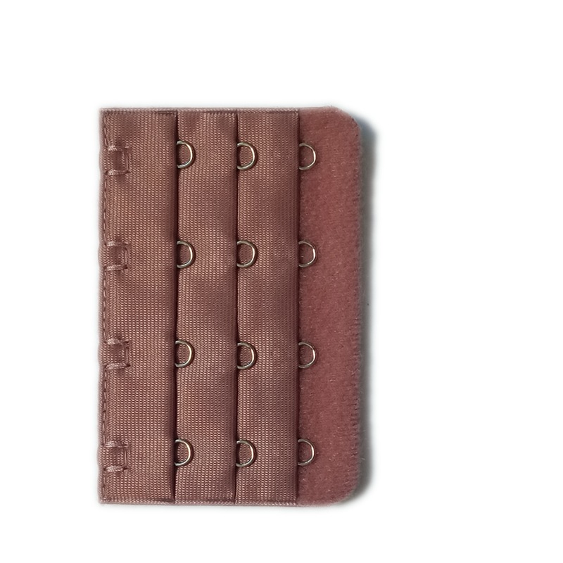 Picture of Three Rows and Four-Button Bra Extension Buckle Cloth Hook Three Rows and 4-Button Electroplated Bra Extension Buckle Factory Direct Sales Intimates Back Buckle