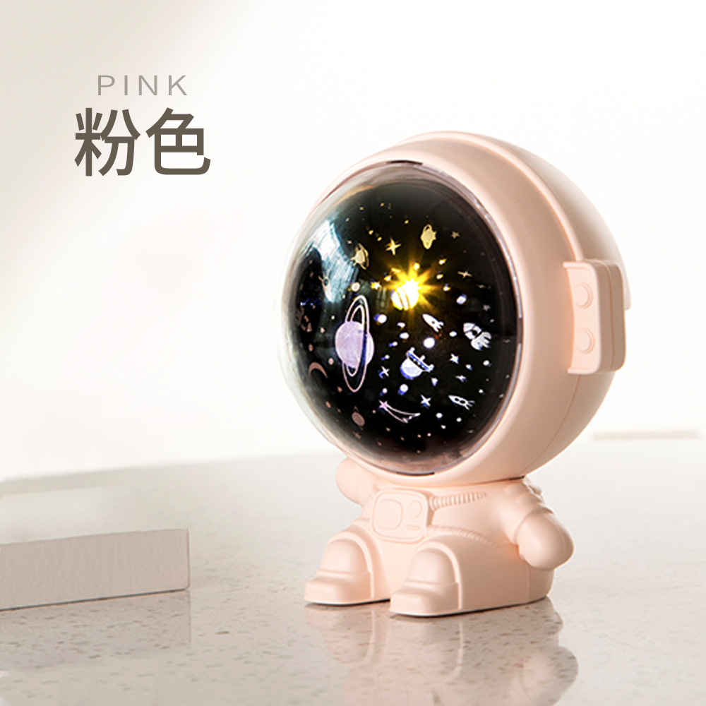 Picture of Creative astronaut starry light USB charging music sleeping projection atmosphere light astronaut starry night light