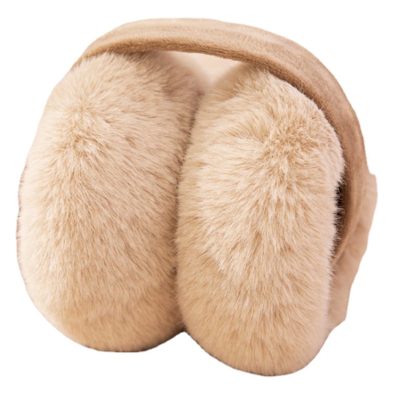 Warm Earmuffs Winter Earmuffs Unisex Plush Earmuffs Ear Cover Imitation Rabbit Hair Ear Protection Korean Style Cute Rear Wear