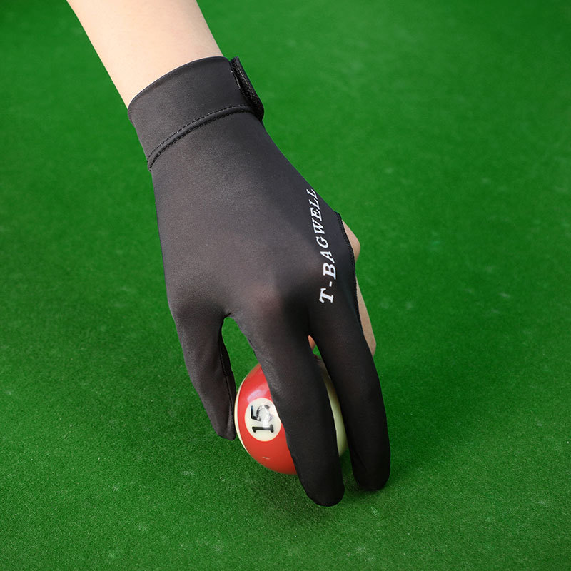 Picture of Professional Billiards Gloves Men's C5 Lightweight Breathable Three-Finger Full-Finger Gloves Snooker Table Tennis Non-Slip Gloves Can Be Single