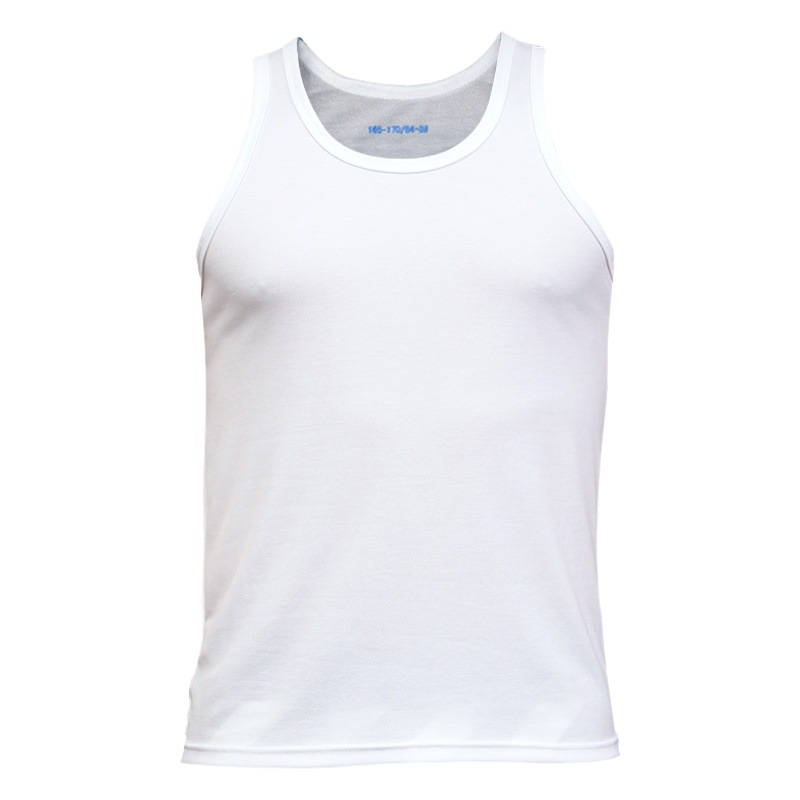 Factory Direct Supply Military Training Sports Quick-Drying White Vest Summer Sports Quick-Drying White Vest Standard Genuine Hurdle Vest